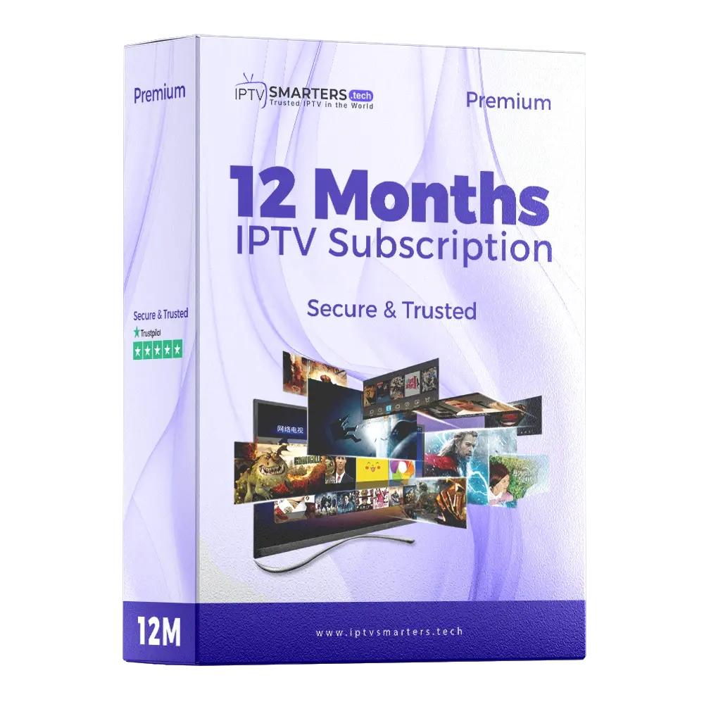 Best iptv subscription 12 months – Secure and Trusted IPTV Subscription with HD and 4K Channels